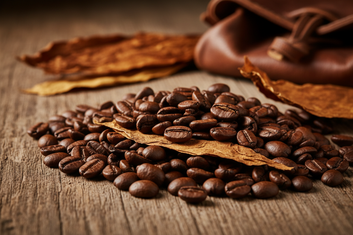Traditionele koffiebonen